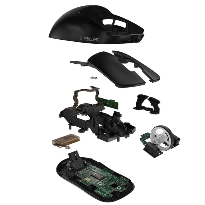 Jual Part Logitech G PRO X Superlight Receiver Dongle Shell Side Button ...