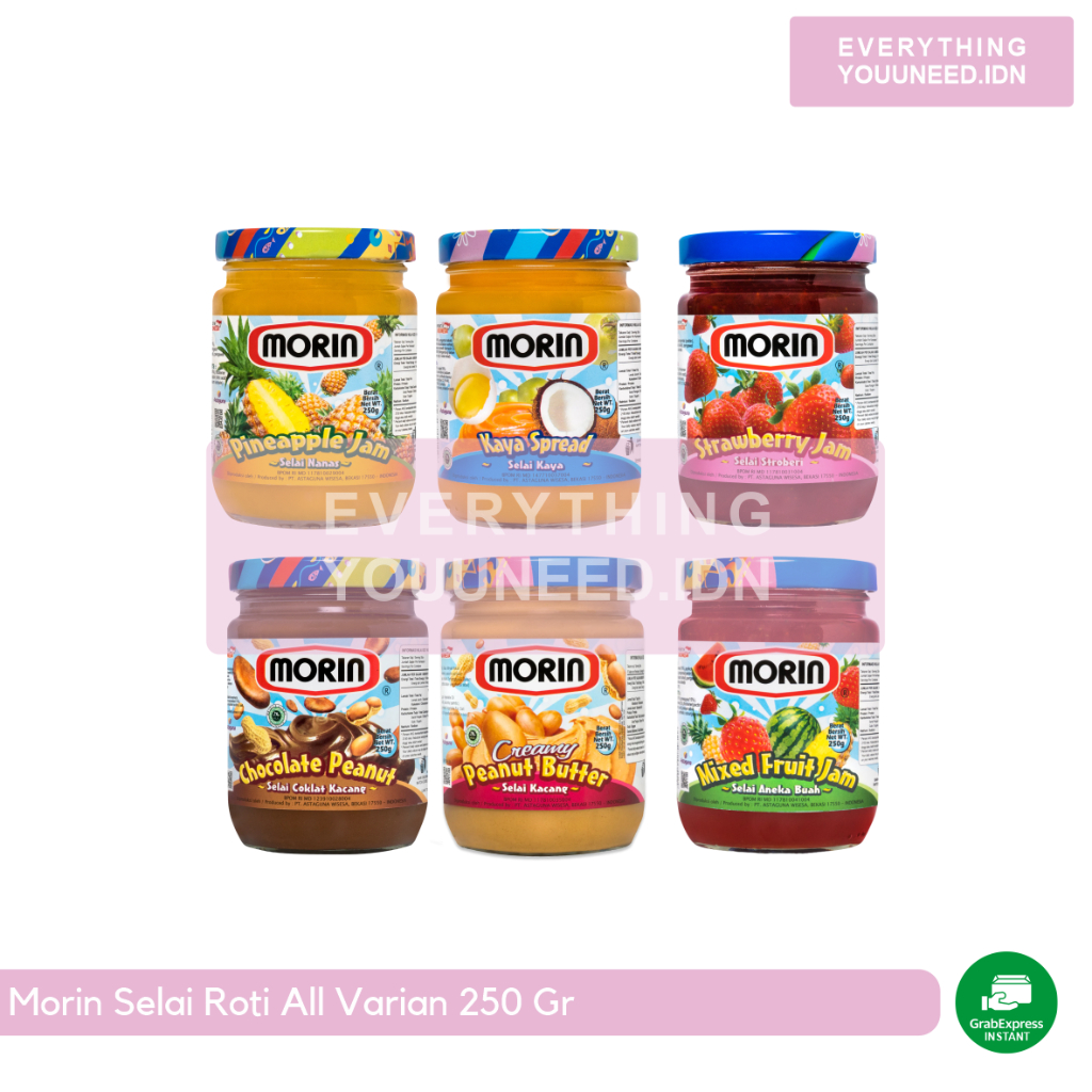 Jual Morin Selai Roti All Varian 250 Gr | Shopee Indonesia