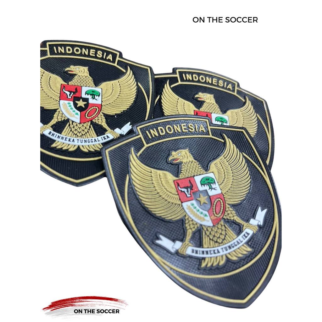 Jual Logo Garuda Timnas 2024 Hitam Premium 3D TPU Rubber | Shopee Indonesia