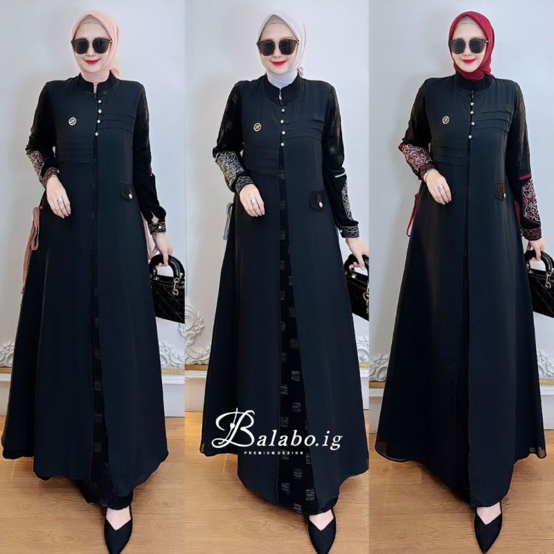 Jual Khadijah dress Balabo(ready stock) | Shopee Indonesia