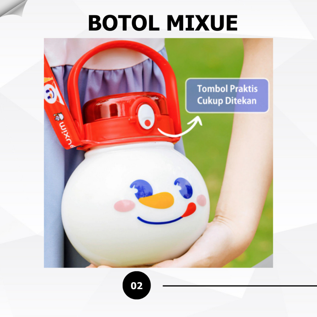 Jual Botol Mixue Kapasitas 1400ML Botol Kepala Mixue Botol Minuman ...