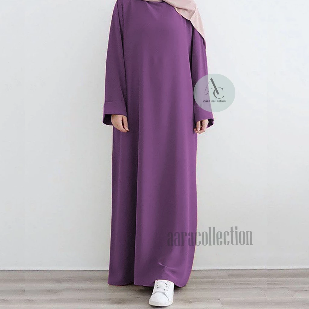 Abaya Polos Wanita Terbaru