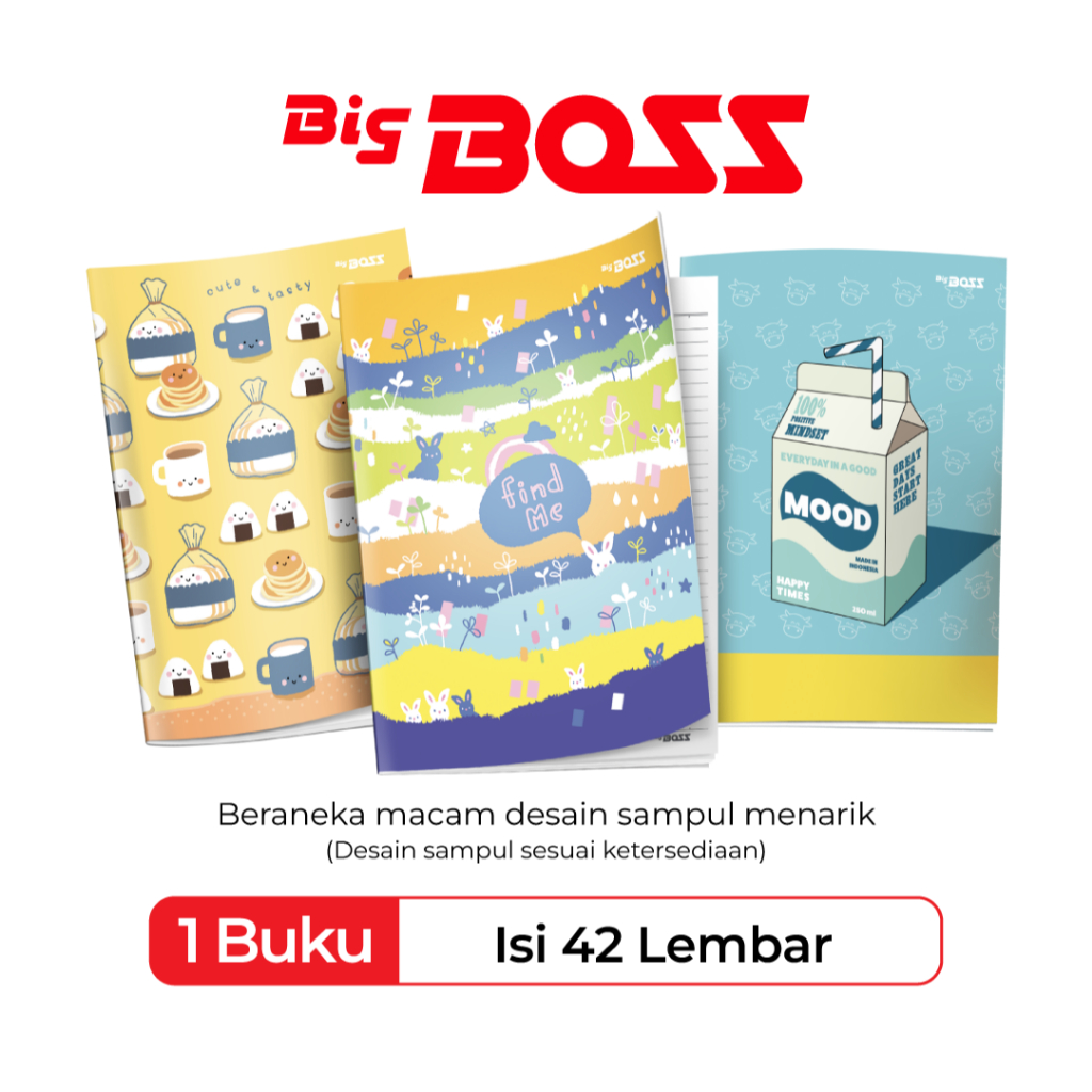 BigBoss Buku Tulis 42 Lembar - BBO EB 42 (2)