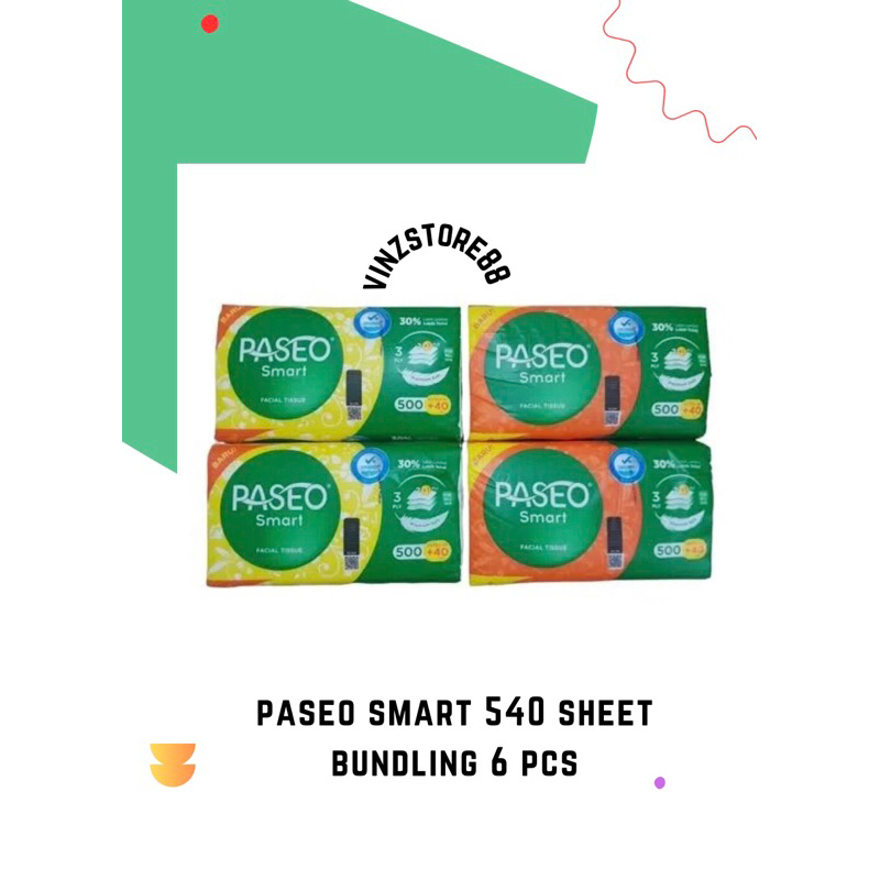 Jual Tissu Paseo Smart 540 Bundling 4 PCS | Shopee Indonesia