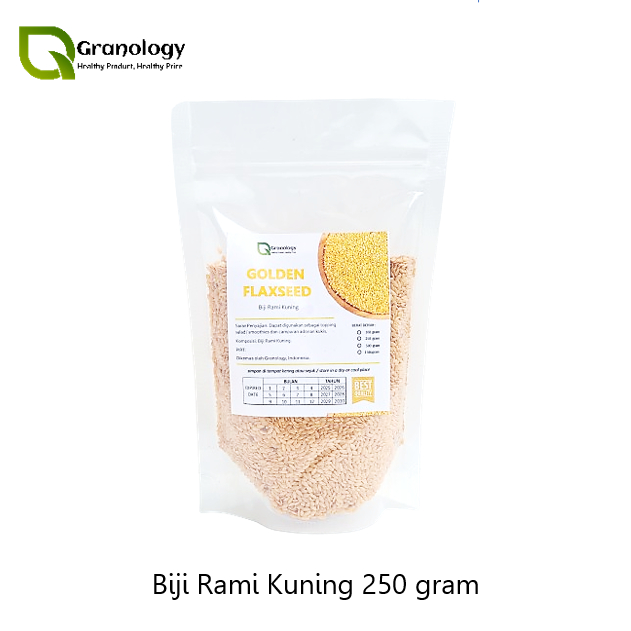 Jual Golden Flax Seed / Biji Rami Kuning (250 gram) by Granology ...