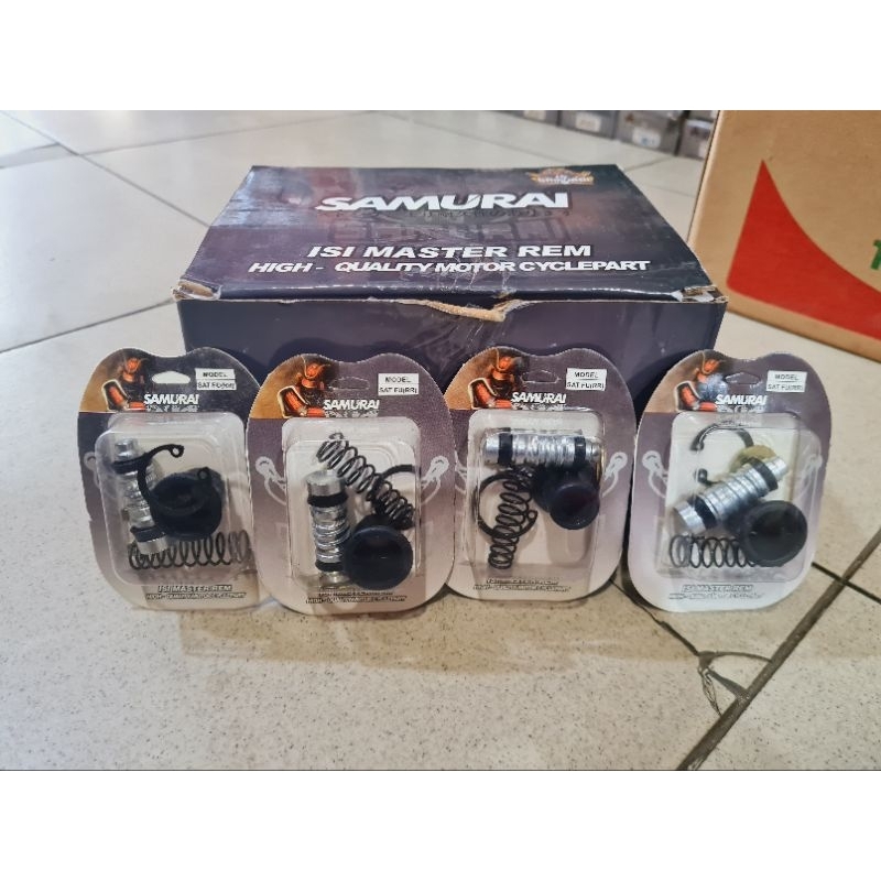 Jual ISI MASTER REM MASTER REM KIT SATRIA FU REAR SAMURAI | Shopee ...