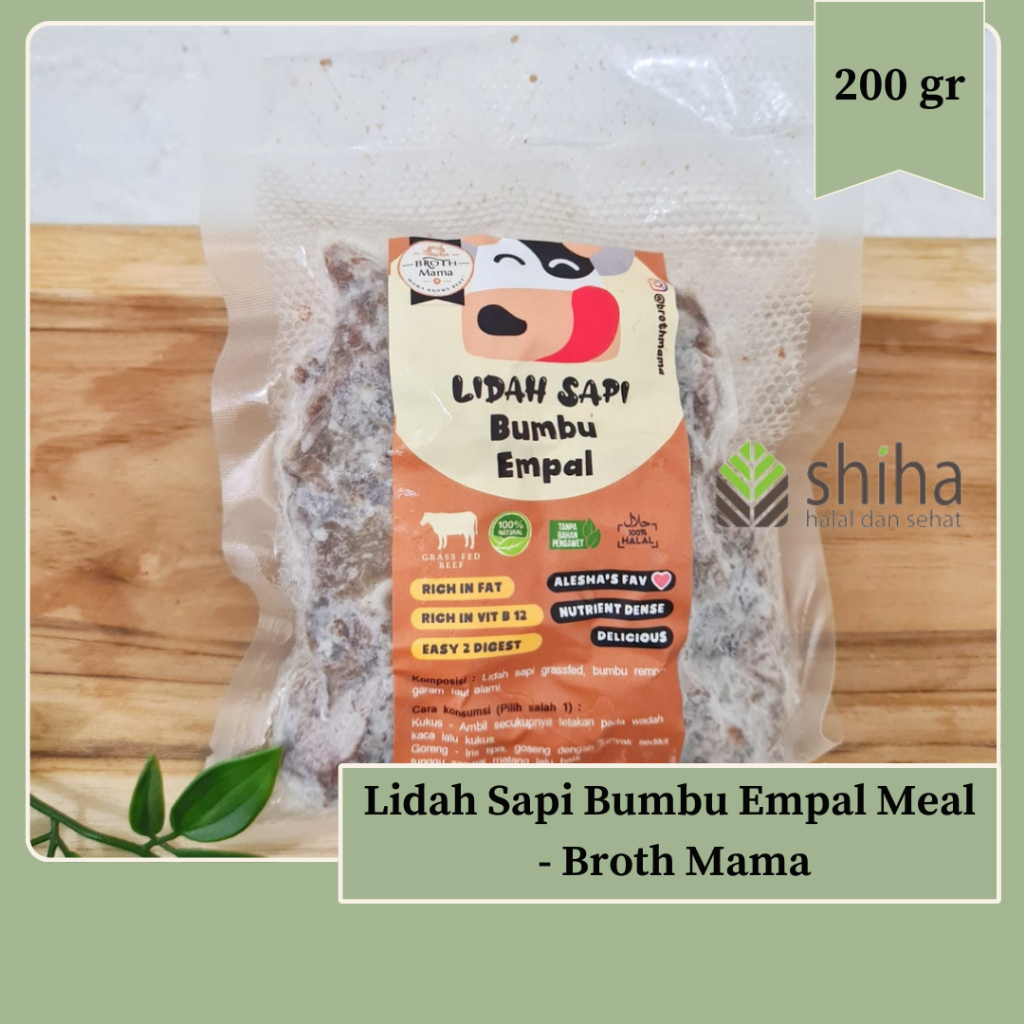 Jual LIDAH SAPI BUMBU EMPAL 200gr Brothmama Broth Mama | Warung Shiha ...