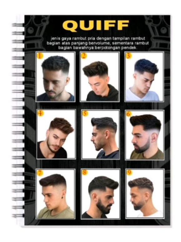 Jual Catalog Buku Majalah Contoh Model Gaya Rambut Foto Gambar ...