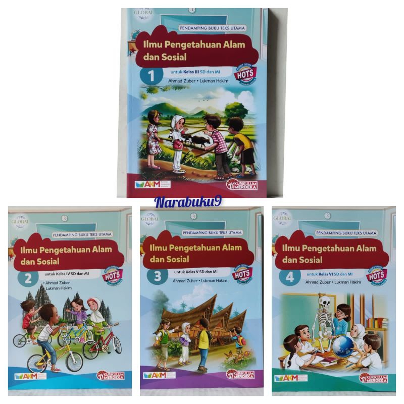 Jual IPAS Ilmu Pengetahuan Alam dan Sosial kelas 3 4 5 6 Kurikulum ...