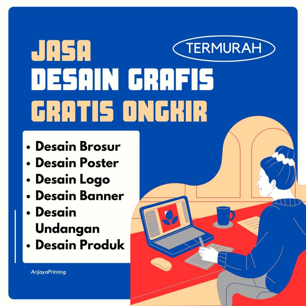 JASA DESAIN GRAFIS, DESAIN LOGO, BANNER, SPANDUK, BROSUR, DLL