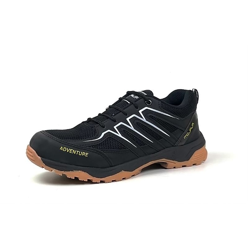 Jual Sepatu Snickers Pria Dewasa Kerja Proyek Ujung Besi Hitam MJ81 ...