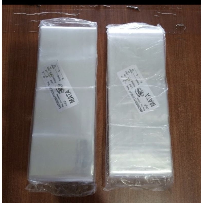 Jual Plastik Bening Transparan PP merk MATA 03×9×100m rol panjang/pak ...
