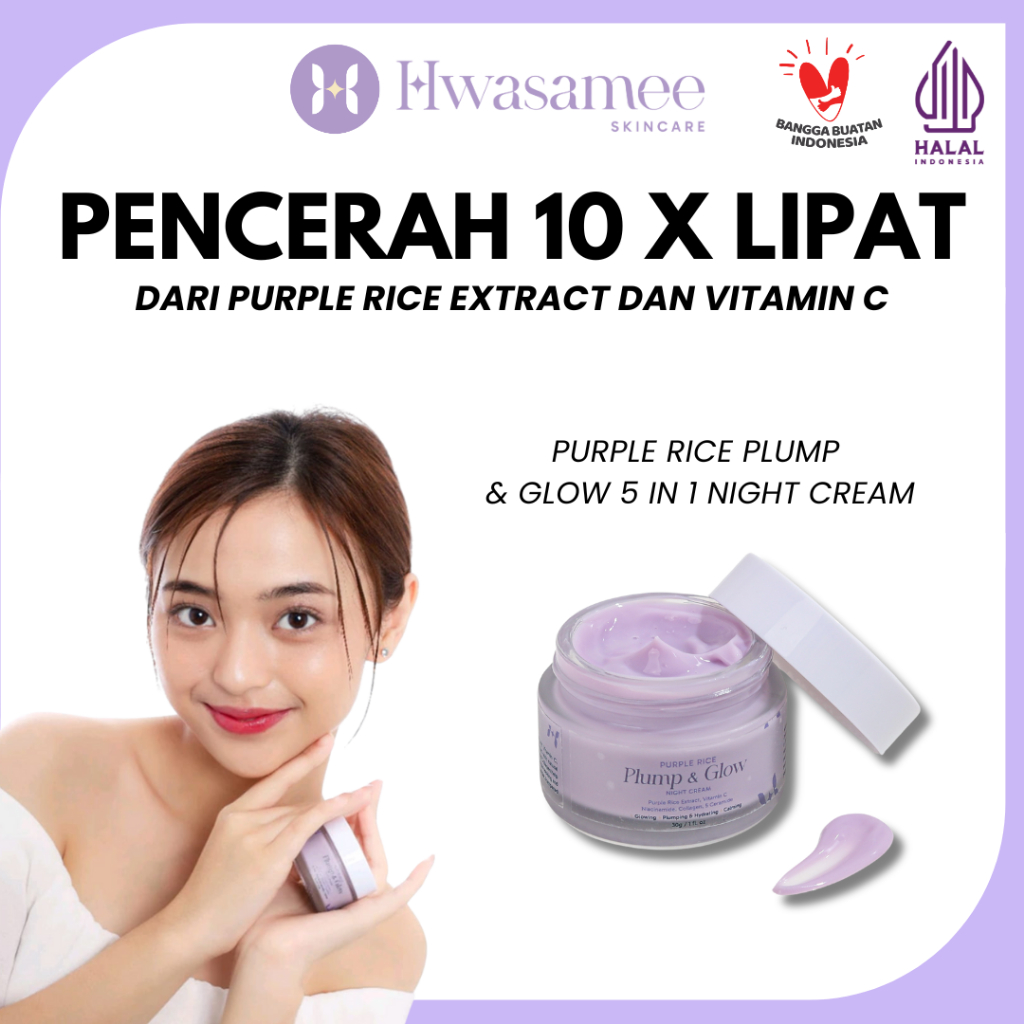 Jual Korean Skincare Cream Wajah Siang Malam Glowing Bpom Ampuh By ...