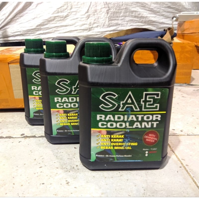 Jual Air radiator motor/mobil 1 liter | Shopee Indonesia