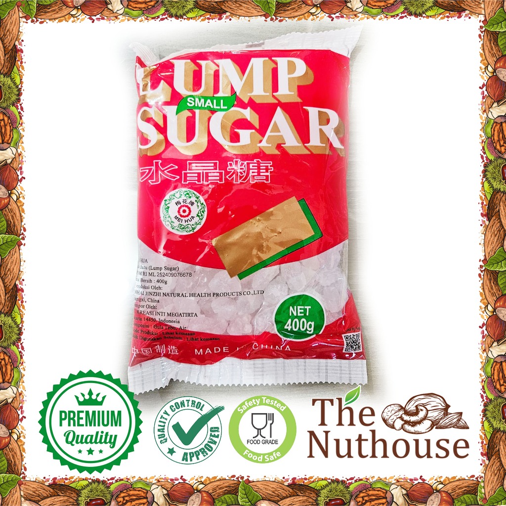 Jual Lump Sugar / Gula Batu Kristal RRT / Rock Sugar 400gr | Shopee ...