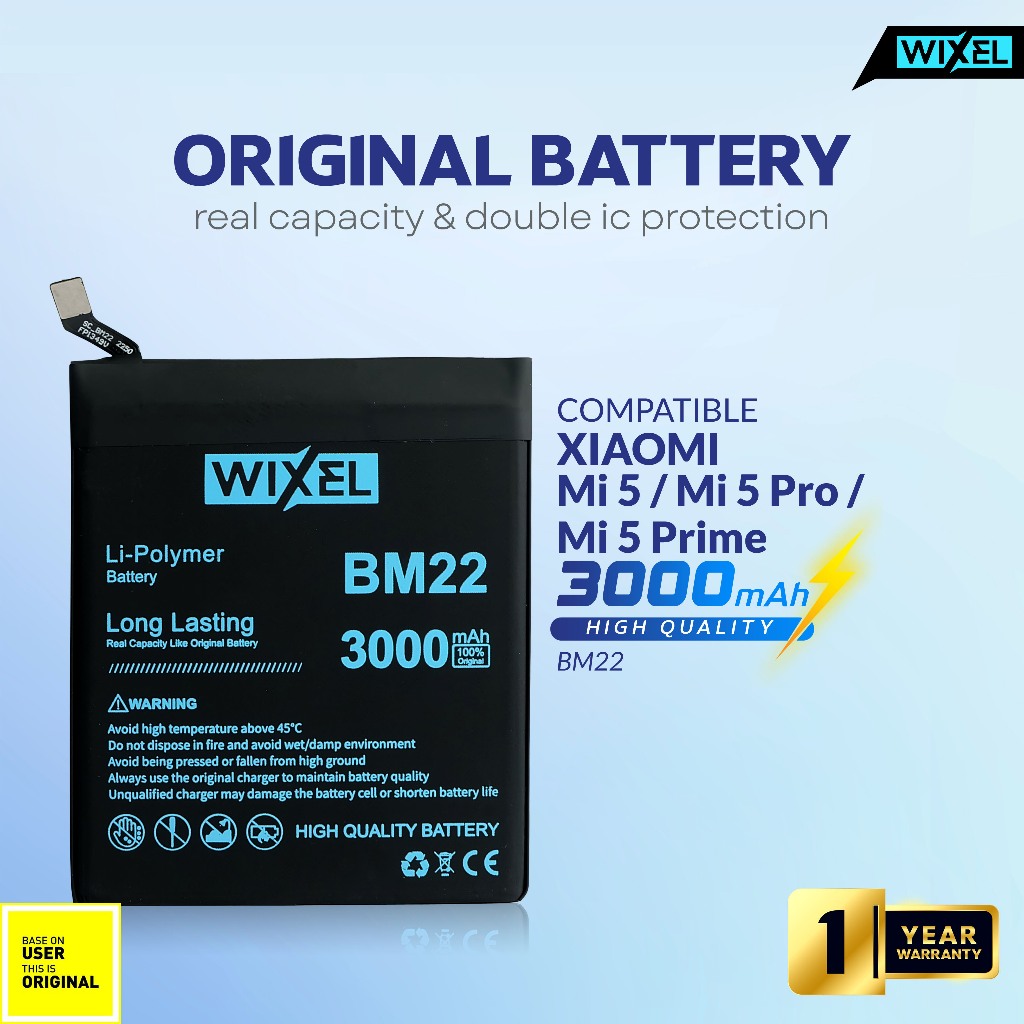 Batterie BM22 Neuve Pour Xiaomi Mi 5, Mi 5 Pro, Mi 5 Prime - Originale