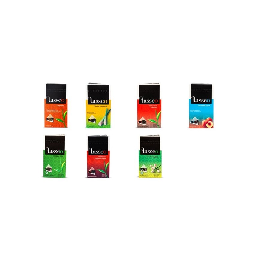 Jual Tasseo Premium Tea Bag 20 bags x 4 (bisa pilih rasa) | Shopee ...