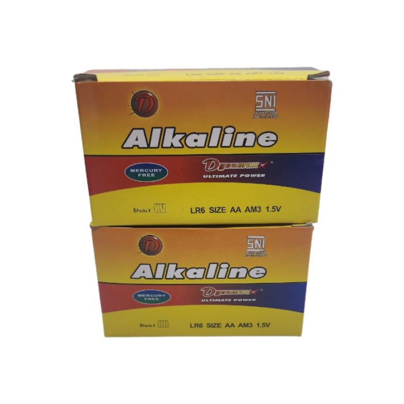Jual Baterai Alkaline AA A2 LR6 isi 24 Kotak.batere baterai baktrai ...