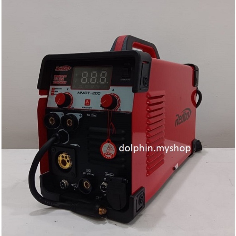 Jual Mesin Travo Las 4 in 1 REDBO MMCT-200 Mig MMA Cut Tig Digital ...