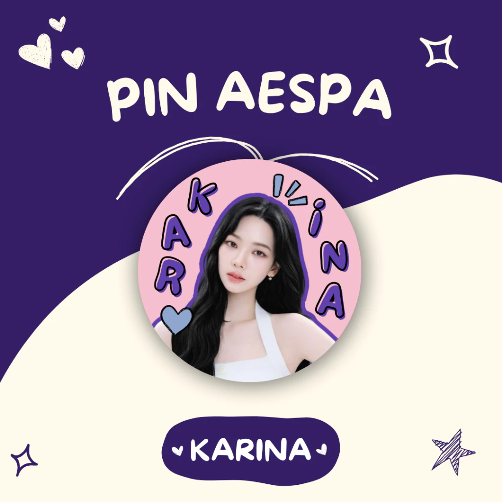 PIN AESPA dan Aksesori untuk Penggemar K-Pop