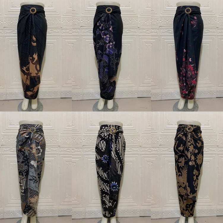 Jual KODE H33Q rok lilit batik free ring rok lilit batik kain lilit ...
