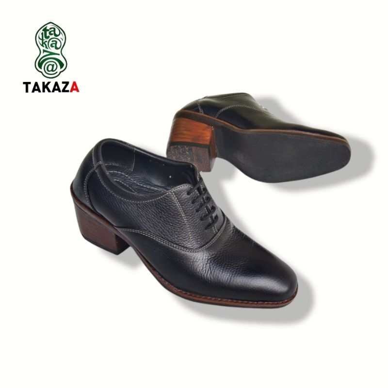 Jual TAKAZA Sepatu Pria Kantoran Tinggi Hak 7 cm Premium8 Shopee Indonesia