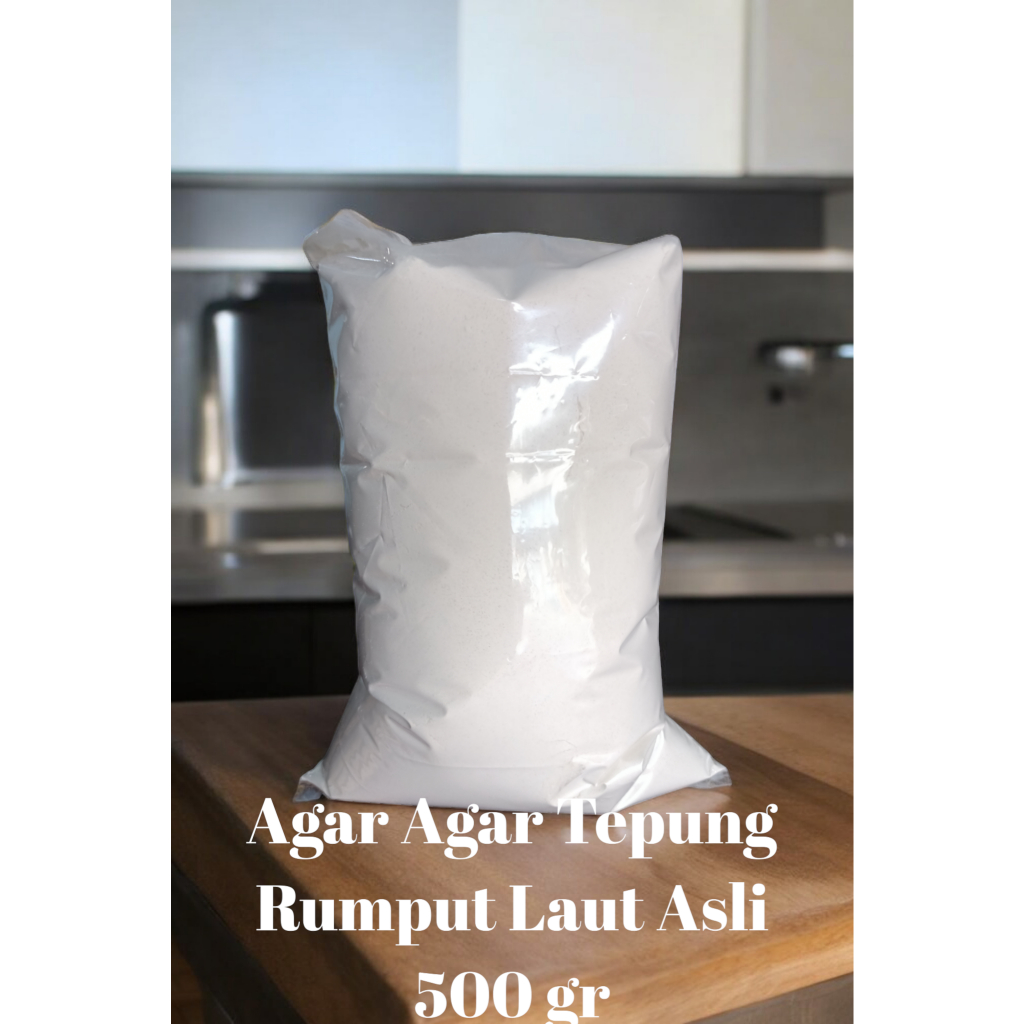 Jual Agar Agar Tepung Rumput Laut Asli 500 gr | Shopee Indonesia