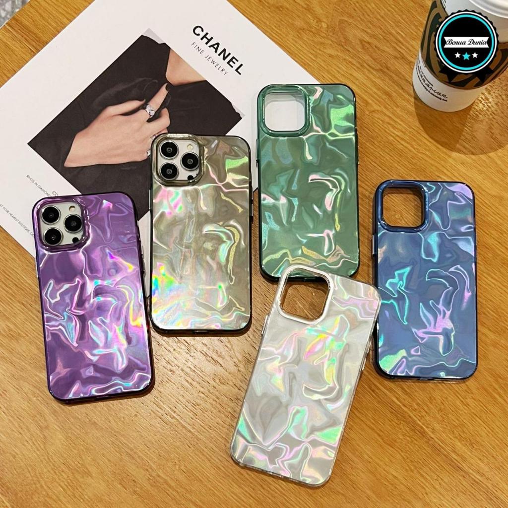 Jual NEW Waterry Textured Ripple Case Gradient Hardcase/ Casing Hp For ...