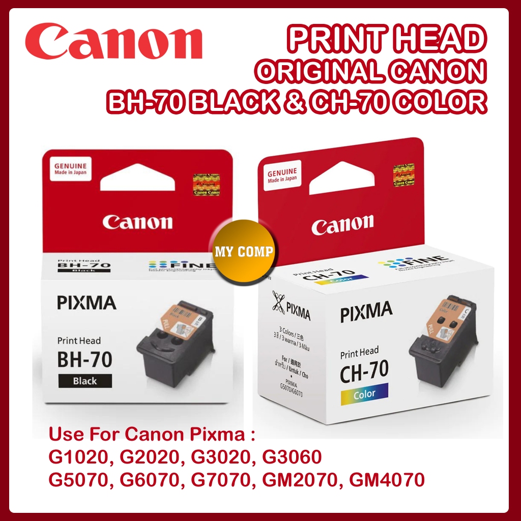 Jual Print Head BH-70 Black CH-70 Color Printhead BH70 CH70 Cartridge ...