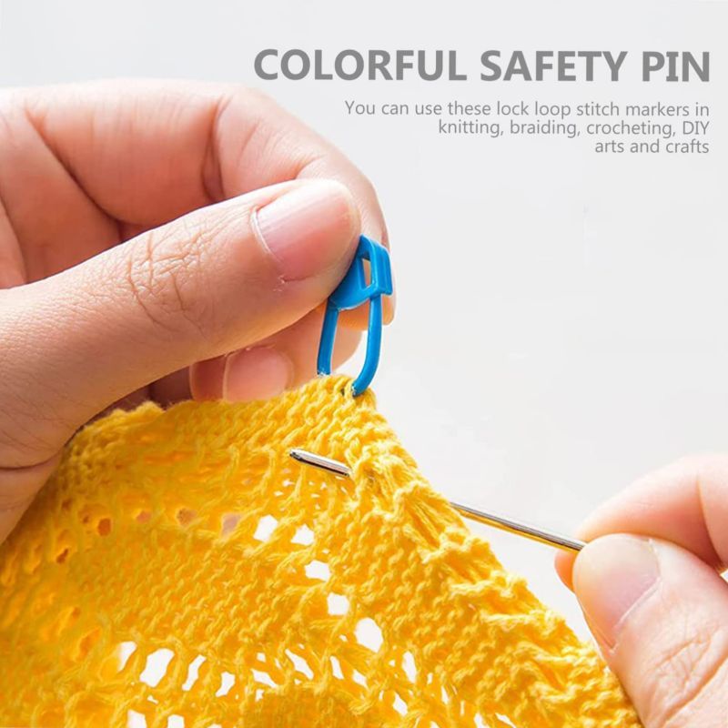 Jual 1000pcs Penanda Rajutan Locking Stitch Penanda Rajut Knit Crochet ...