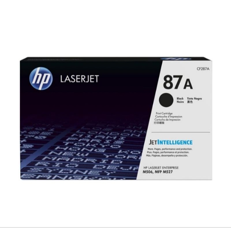 Jual Toner HP Laserjet 87A CF287A Black Original Cartridge | Shopee ...
