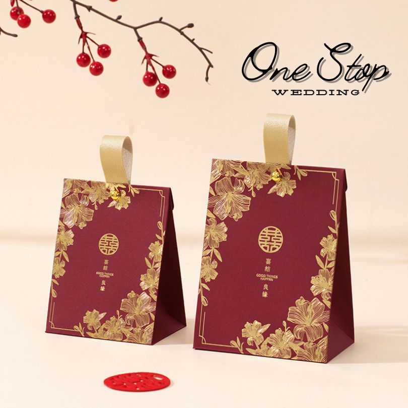 Jual [ONESTOPWEDDING] BOX KOTAK SOUVENIR SANGJIT / BOX HANDUK PHANG TEH ...