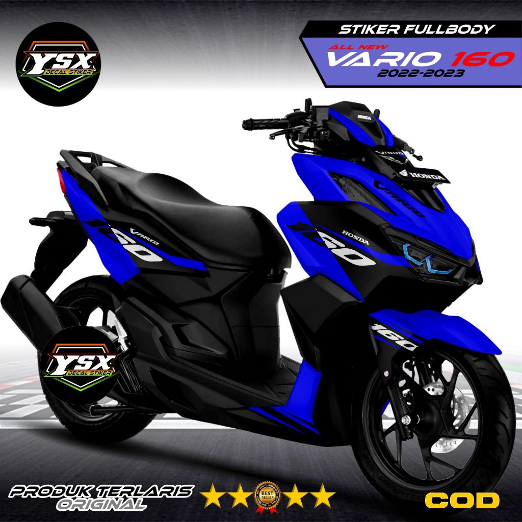 Jual Decal Stiker Fullbody Vario 160 Design Simple Bagus | Shopee Indonesia