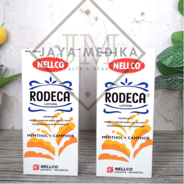 Jual Nellco Rodeca Lotion Menthol + Camphor Bedak Cair 100 ml | Shopee ...