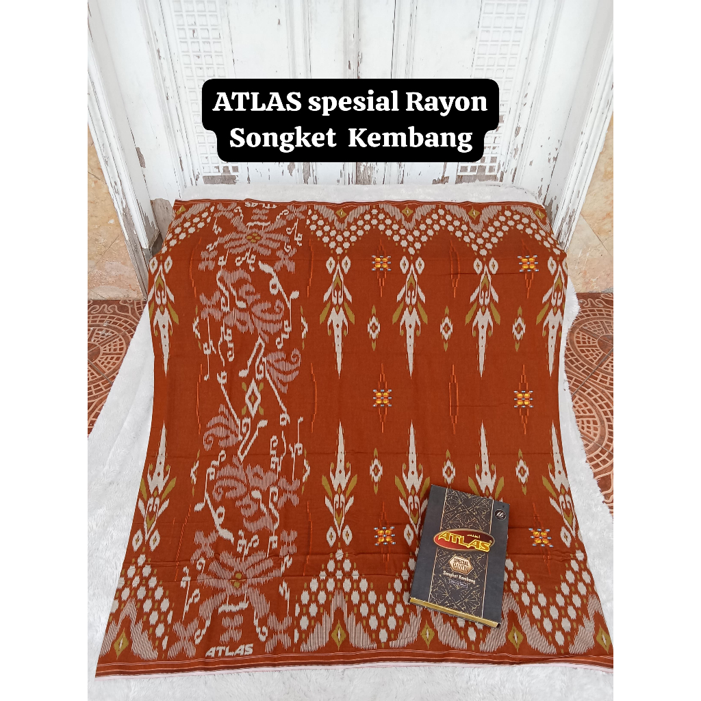Jual PROMO SARUNG ATLAS SPECIAL RAYON SKT KMB FULL SET MOTIF MANTAB ...