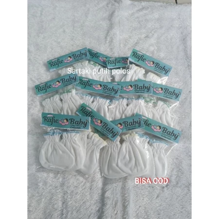 Sarung tangan kaki bayi baru lahir