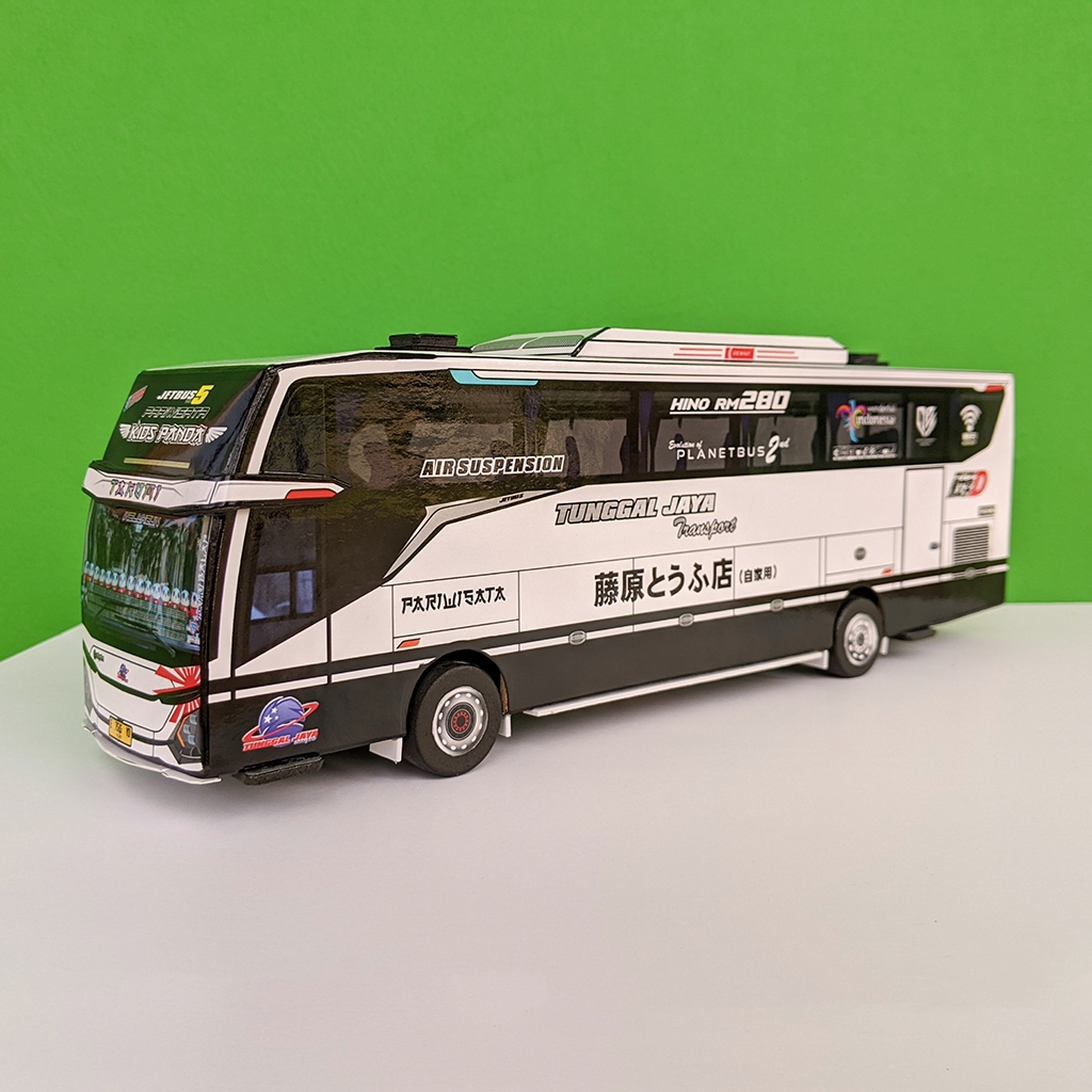 Jual Miniatur Bus KIDS PANDA TAKUMI JB5 Tunggal Jaya Mainan Basuri ...