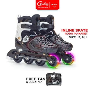 𝐂𝐀𝐋𝐀𝐑𝐘 Sepatu Roda Skate Anak Full Karet PU Laki Laki Perempuan 003-111