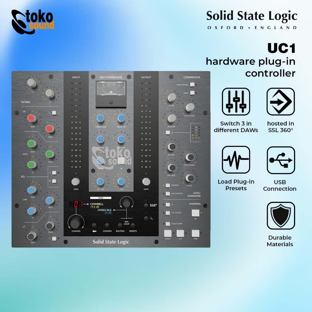 Jual Solid State Logic SSL UC1 - Advanced Plug-in Controller | Shopee ...