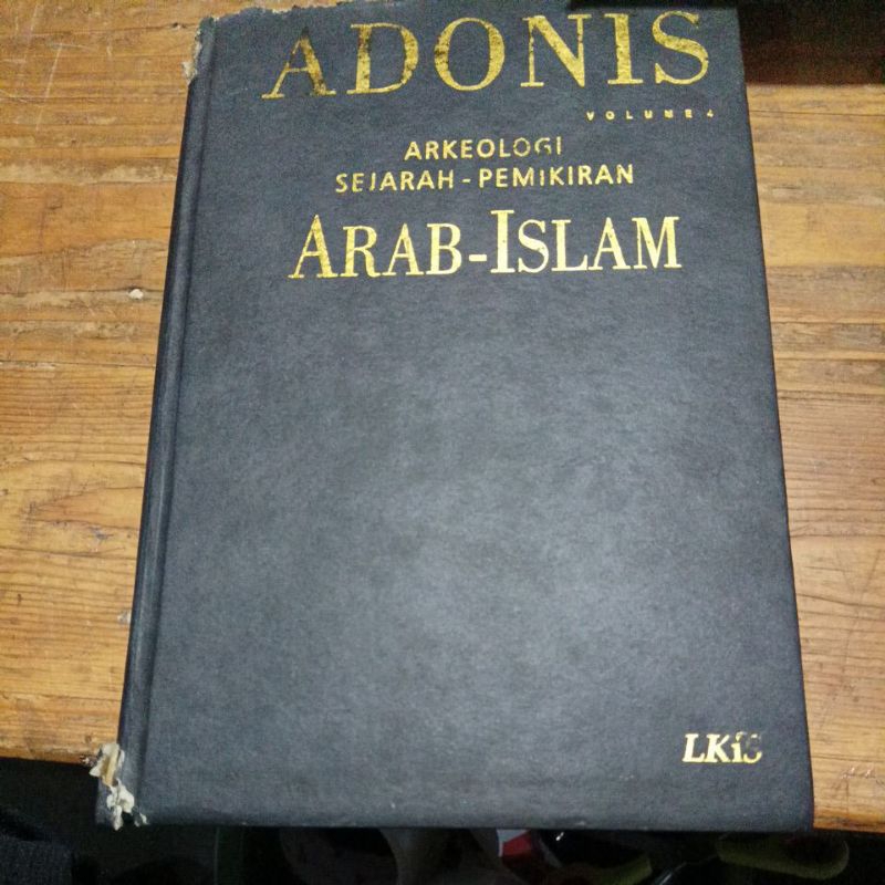 Jual buku adonis volume 4 arkeologi sejarah pemikiran Arab islam bekas ...