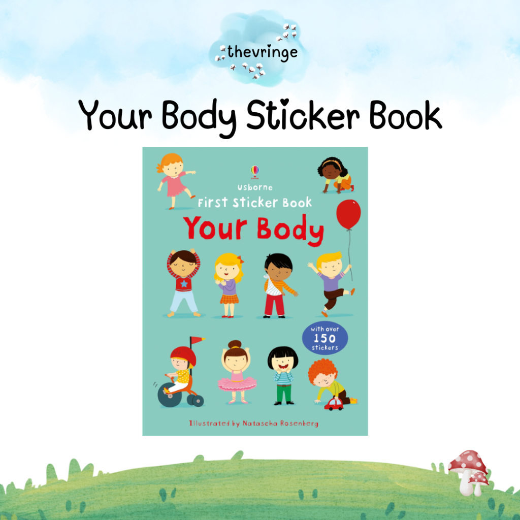 Jual First Sticker Book Your Body buku stiker aktivitas belajar tentang ...