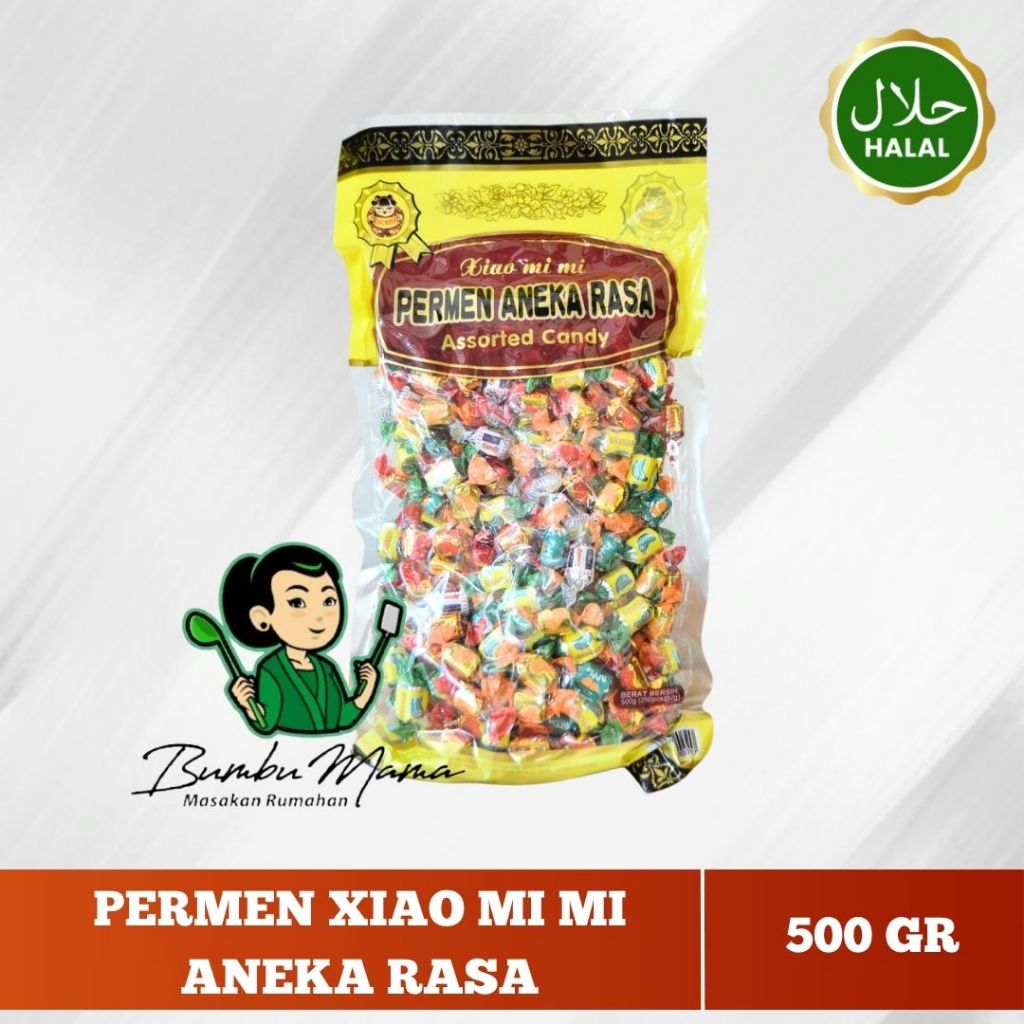 Jual PERMEN BUAH ANEKA RASA 500 GR / PERMEN XIAO MI MI | Shopee Indonesia