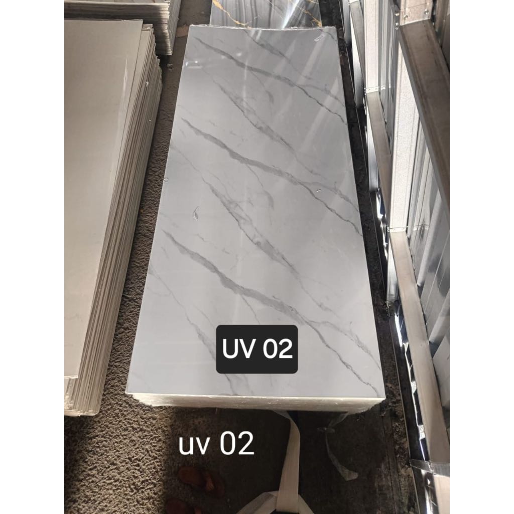 Jual UV MARMER PVC 122 X 290 X 3MM / PVC MARMER / DECORASI DINDING ...