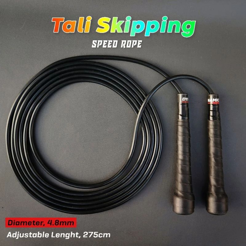 Jual tali skipping speed rope pvc adjustable premium hi Quality ...