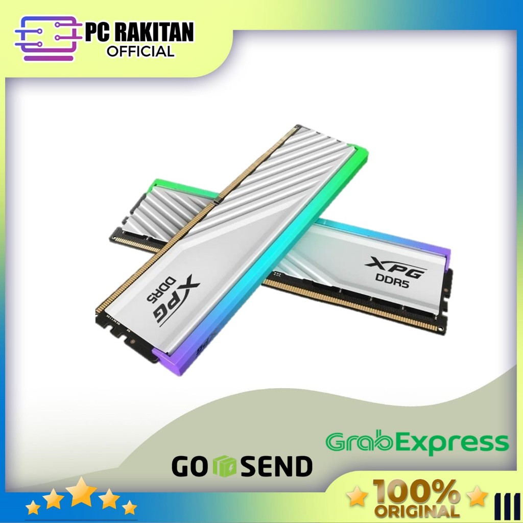 Jual ADATA XPG RAM LONGDIMM DDR5 16GB (8GBX2) PC6000 LANCER BLADE RGB ...
