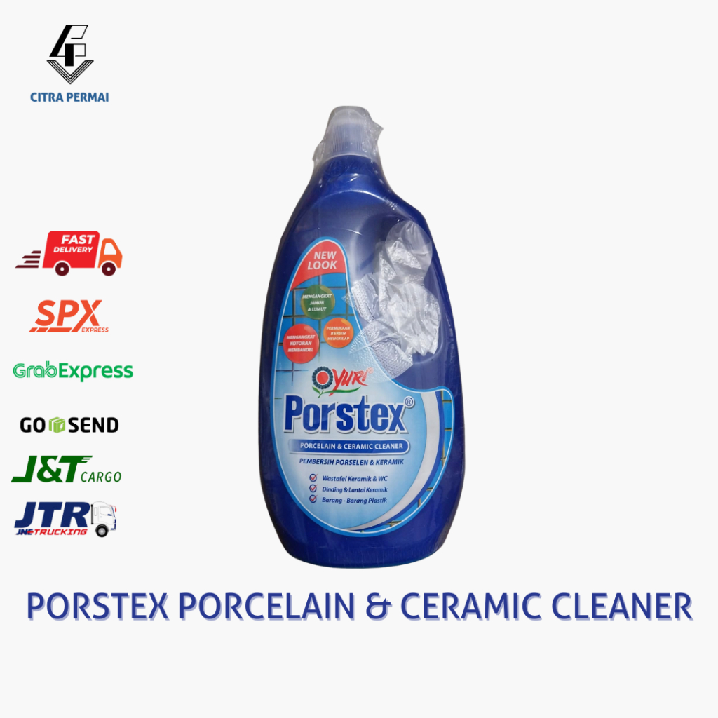 Jual PORSTEX PORCELAIN & CERAMIC CLEANER 1 LITER | Shopee Indonesia