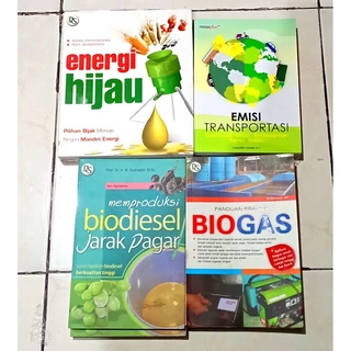 ( OBRAL ) BUKU ENERGI ALTERNATIF TERBARUKAN // ENERGI HIJAU // PANDUAN PRAKTIS BIOGAS  // MEMPRODUKSI BIODIESEL // PENGETAHUAN // ORIGINAL