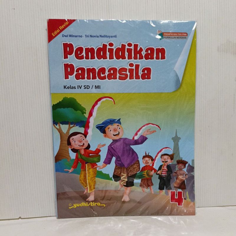 Jual Pendidikan Pancasila Kelas 4 Sd Kurikulum Merdeka Yudhistira ...
