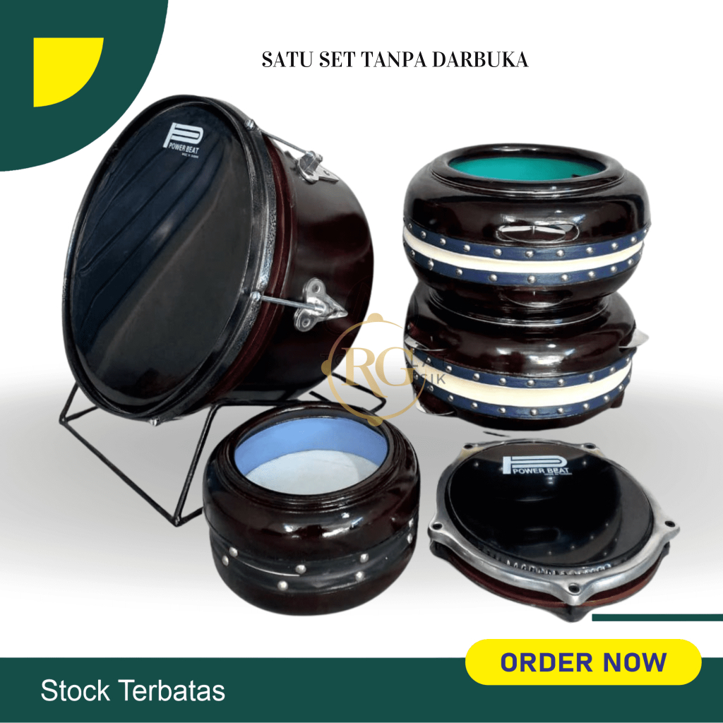 Jual Alat Musik Rebana Habib Syeh Satu Set Tanpa Darbuka | Shopee Indonesia