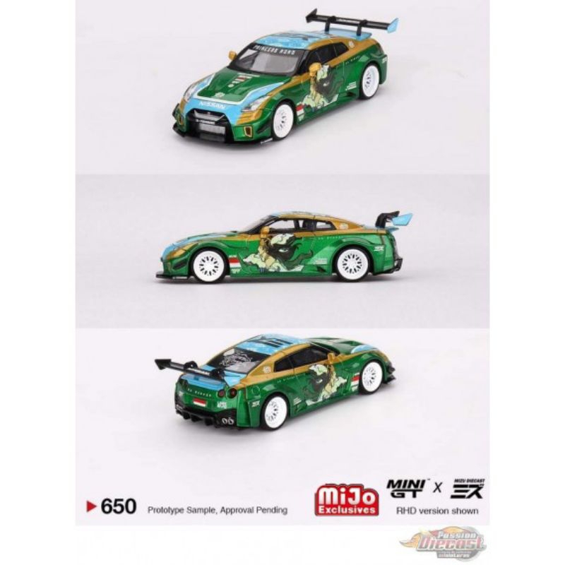 Mini-GT X MIZU 1:64 - Nissan 35GT-RR Ver.2 RORO - Édition Limitée 2024 - Diecast